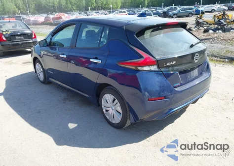 2019 Nissan Leaf S z USA, uszkodzony, nr VIN 1N4AZ1CP9KC308428